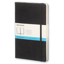 Блокнот Moleskine Classic Pocket A6 96 листов черный в точку на сшивке (90x140 мм)